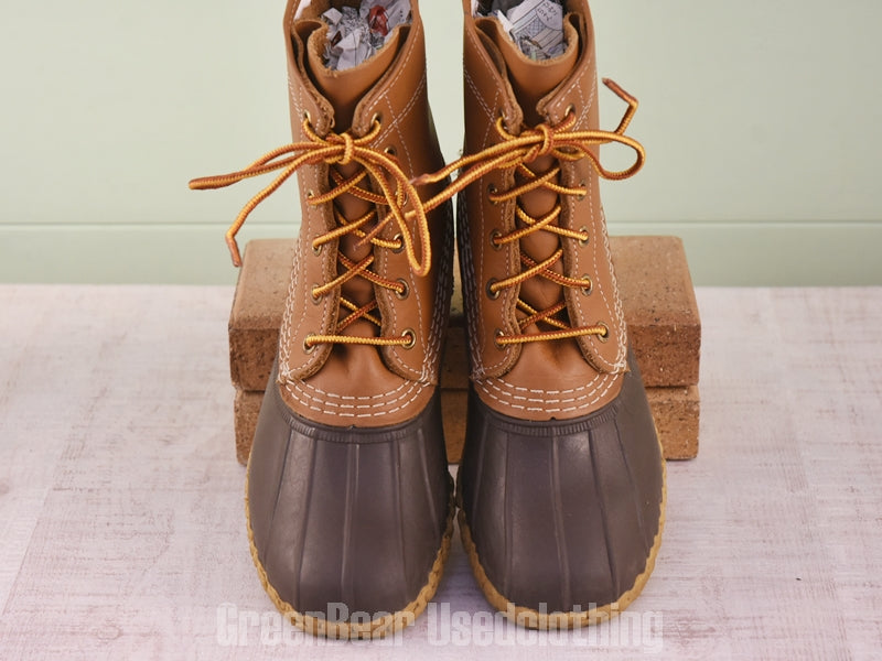 E587 USA製 L.L.Bean ビーンブーツ 茶 レディース 23cmくらい