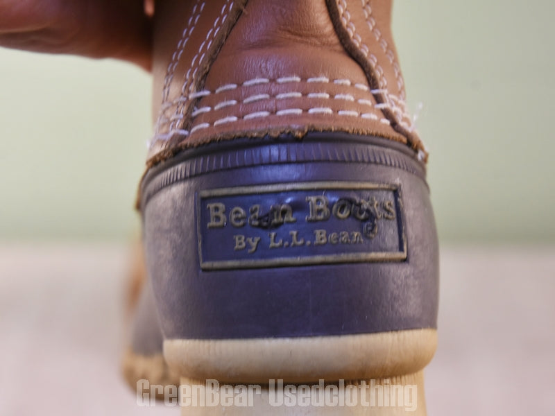 E587 USA製 L.L.Bean ビーンブーツ 茶 レディース 23cmくらい