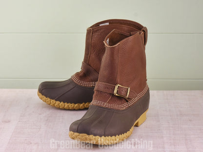 E593 USA製 L.L.Bean ビーンブーツ ワイズ広め 茶 メンズ 10W 28cm
