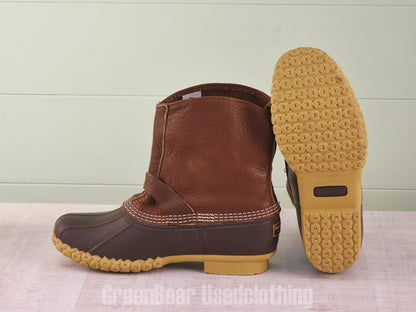 E593 USA製 L.L.Bean ビーンブーツ ワイズ広め 茶 メンズ 10W 28cm