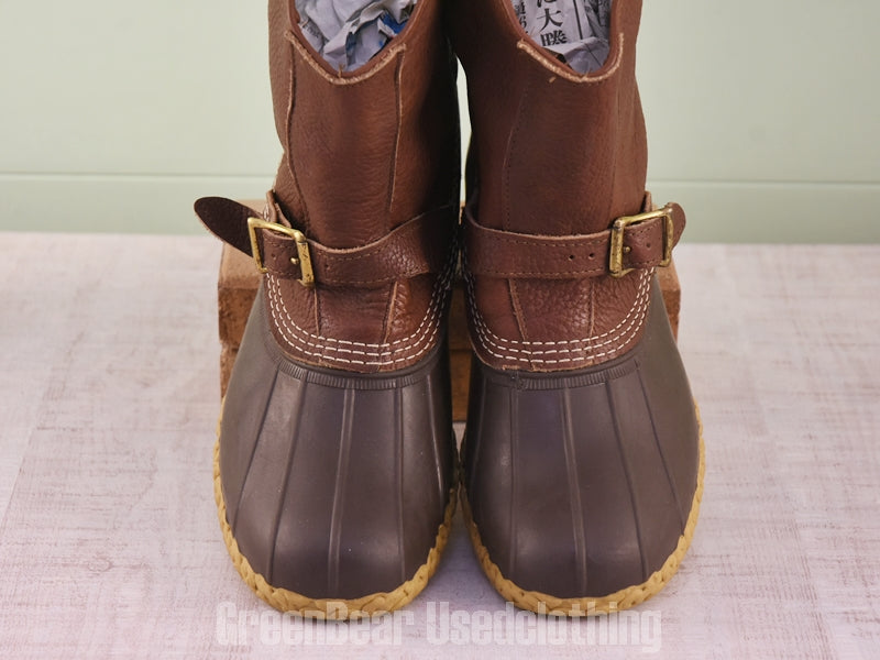E593 USA製 L.L.Bean ビーンブーツ ワイズ広め 茶 メンズ 10W 28cm