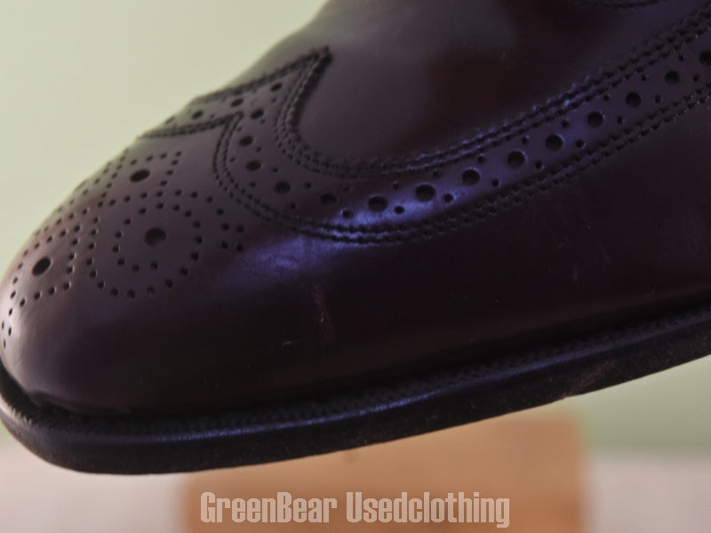 E035 FLORSHEIM ビジネスシューズ ウイングチップ メンズ 茶 11D 29cm