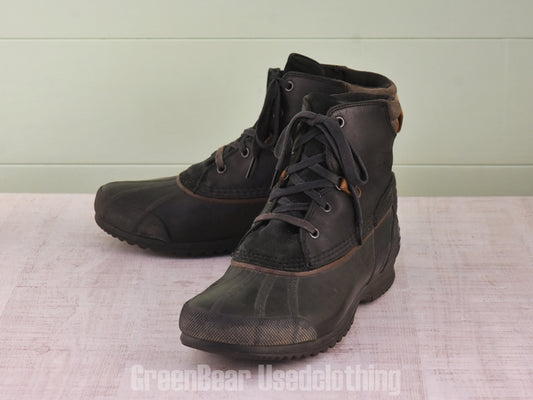 E611 メンズ SOREL スノーブーツ 黒 US10.5 28.5cm