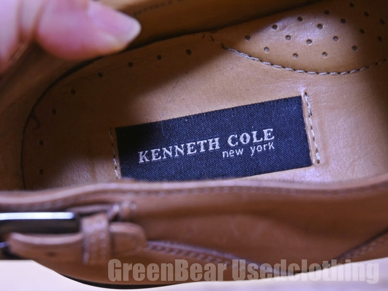 メンズ KENNETH COLE ドレスシューズ 茶 9.5 27.5cm C270