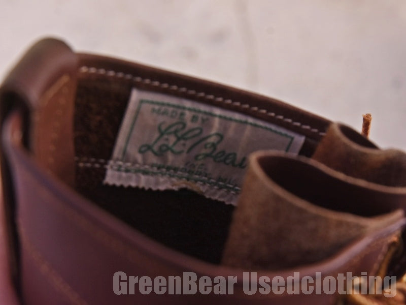 USA製 L.L.Bean ビンテージ ビーンブーツ 筆記体タグ 茶 レディース 23cmくらい C286