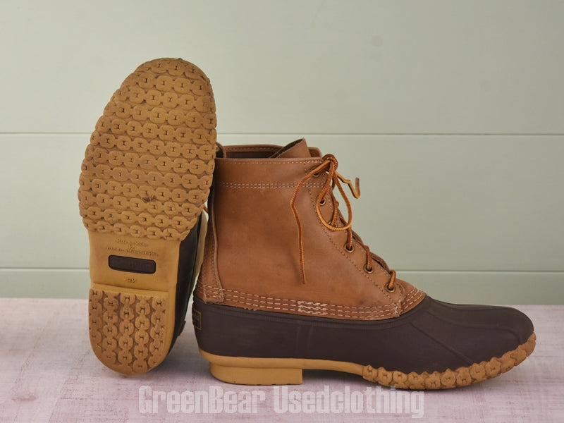 E651 USA製 L.L.Bean ビーンブーツ 茶 メンズ 28cmくらい