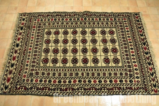 RAGS003 トライバルラグ 187cm×122cm アフガンキリム 手織り