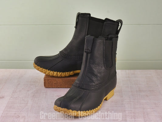 E703 USA製 L.L.Bean ビーンブーツ 黒 メンズ W10M 27cm
