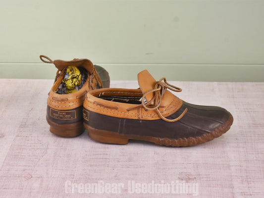 E710 USA製 L.L.Bean ビンテージ ビーンブーツ 茶 レディース L7 24cm