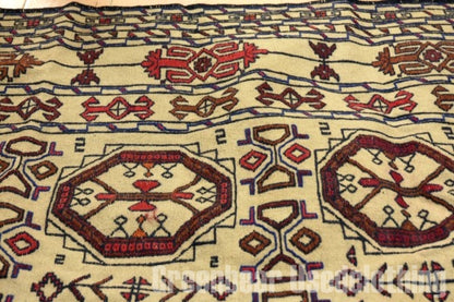 RAGS038 トライバルラグ 187cm×122cm アフガンキリム 手織り