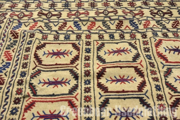 RAGS051 トライバルラグ 181cm×120cm アフガンキリム 手織り