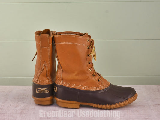 E759 USA製 L.L.Bean ビンテージ ビーンブーツ 茶 メンズ 9LM 27cm