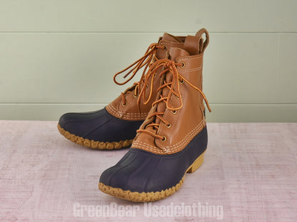 E770 USA製 L.L.Bean ビーンブーツ 茶 レディース 24cmくらい