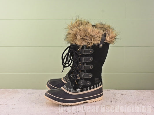 レディース SOREL スノーブーツ 黒 23cm Z494