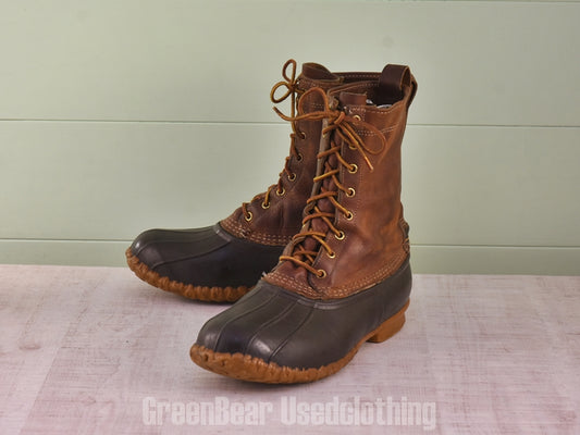 E775 USA製 L.L.Bean ビーンブーツ ビンテージ 茶 メンズ 11W 29cm