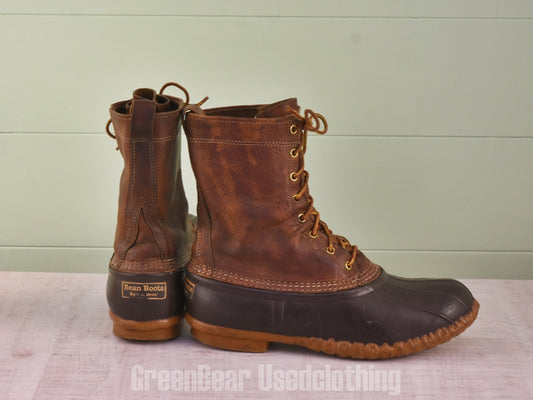 E775 USA製 L.L.Bean ビーンブーツ ビンテージ 茶 メンズ 11W 29cm