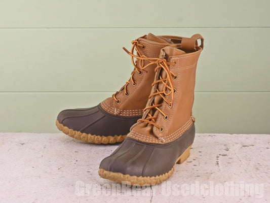 USA製 L.L.Bean ビーンブーツ 茶 レディース 24～24.5cmくらい B372