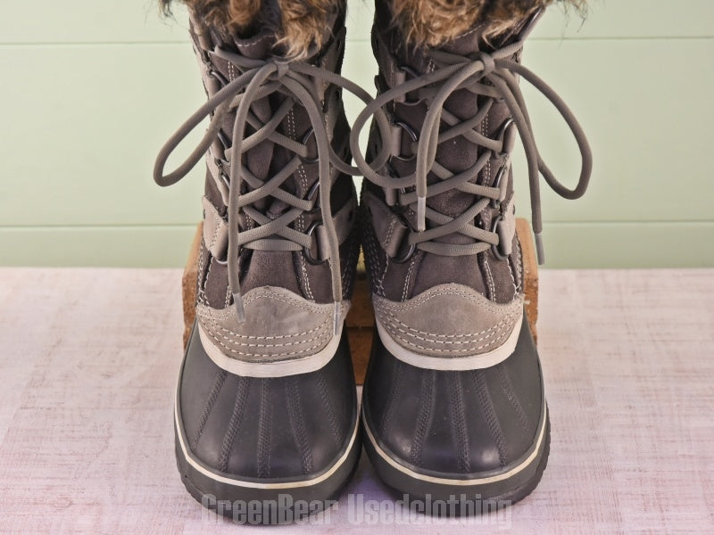 E231 レディース SOREL スノーブーツ グレー 25cm