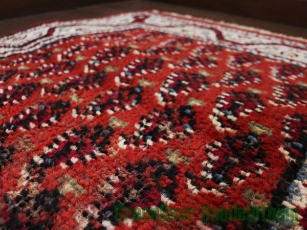 RAGQ036 ビンテージトライバルラグ ウール絨毯 139cm×67cm