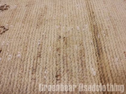 RAGQ116 ビンテージトライバルラグ ウール絨毯 128cm×70cm