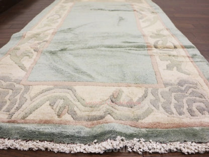 RAGL255 ビンテージトライバルラグ ウール絨毯 132cm×71cm