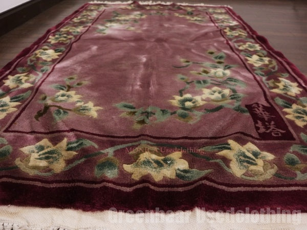RAGL277 ビンテージトライバルラグ ウール絨毯 151cm×89cm