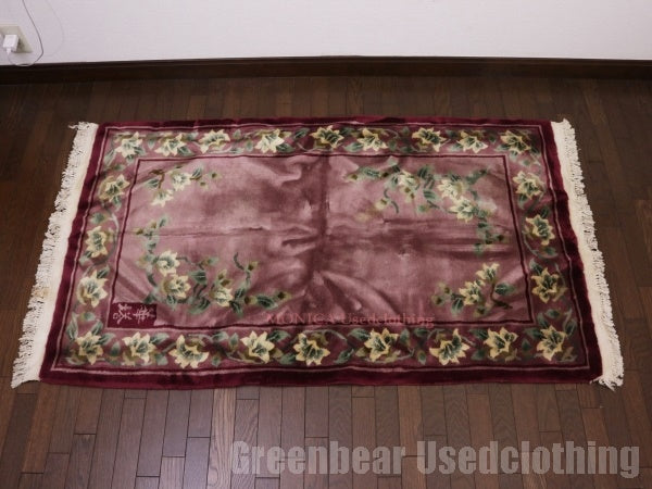 RAGL277 ビンテージトライバルラグ ウール絨毯 151cm×89cm