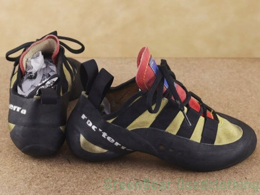 M073 roc' terra クライミングシューズ 赤×黄 EU39